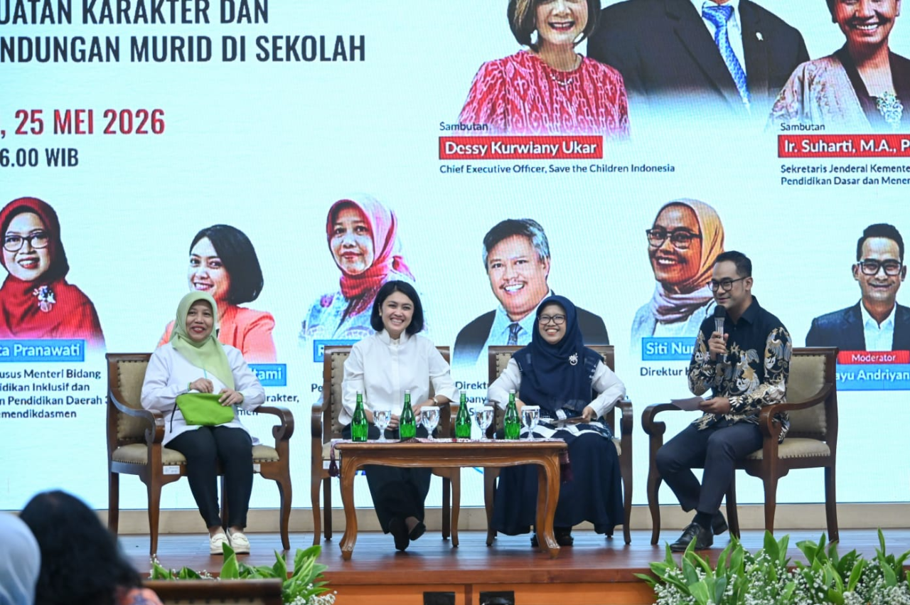 ­­­Kolaborasi Kementerian dan Lembaga, Perkuat Budaya Sekolah Aman dan Nyaman bagi Anak Indonesia