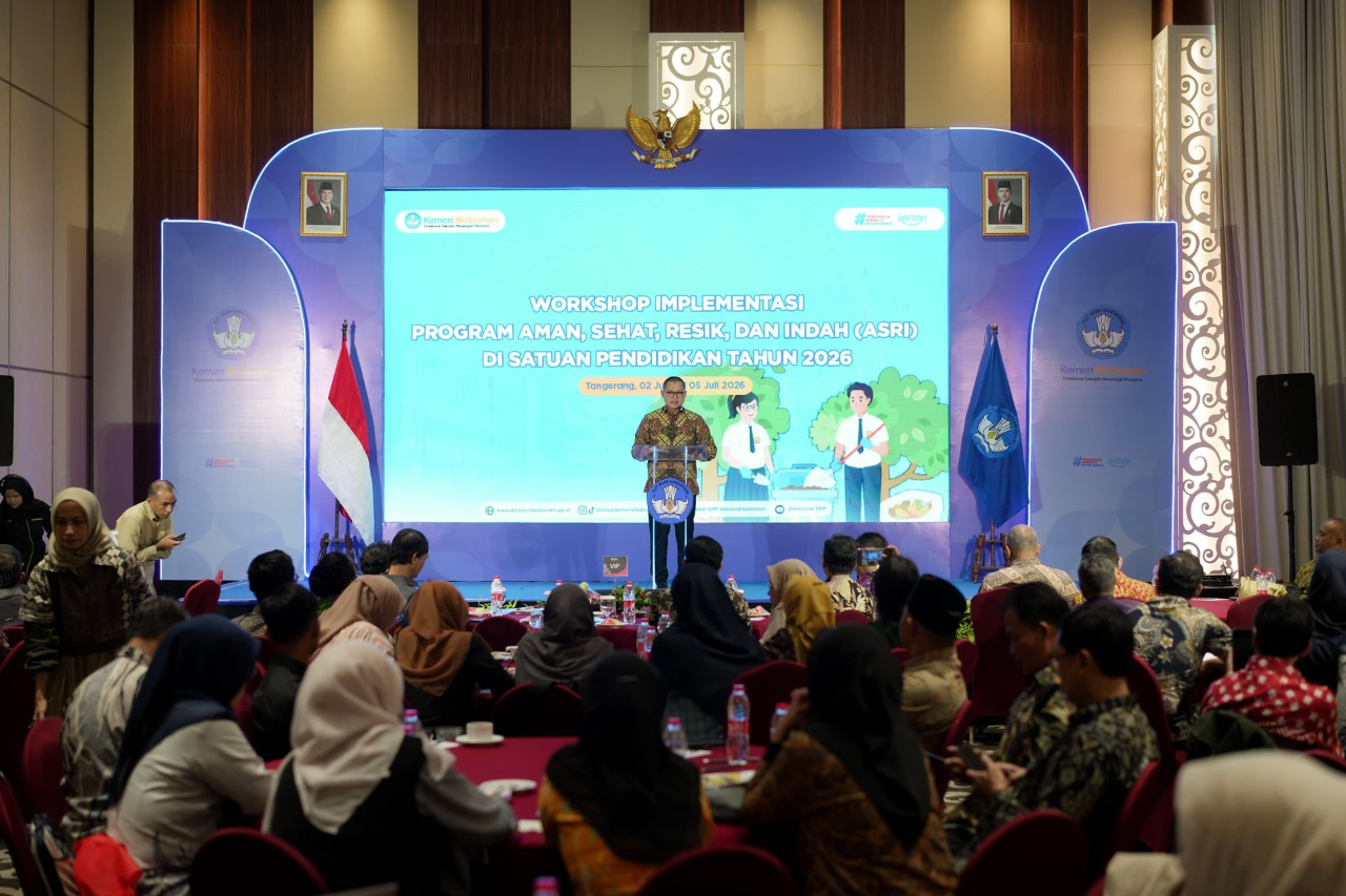 Wujudkan Ekosistem Sekolah Luhur, Kemendikdasmen Selenggarakan Workshop Implementasi Gerakan ASRI