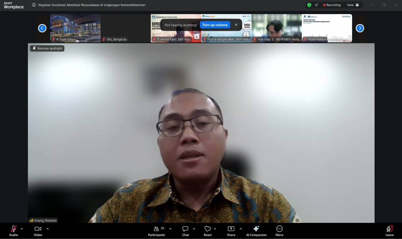 Kemendikdasmen Dorong Percepatan Akreditasi Perpustakaan Khusus